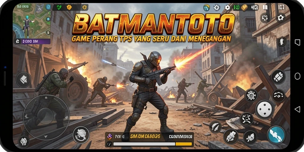Tampilan gameplay seru yang intens di BATMANTOTO.