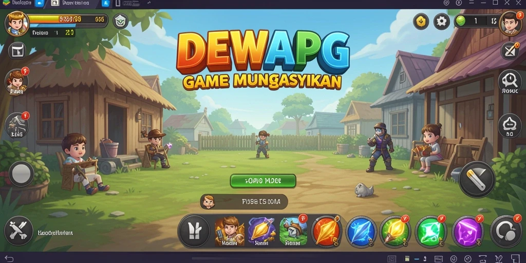 Tampilan gameplay DEWAPG yang menarik dan interaktif.