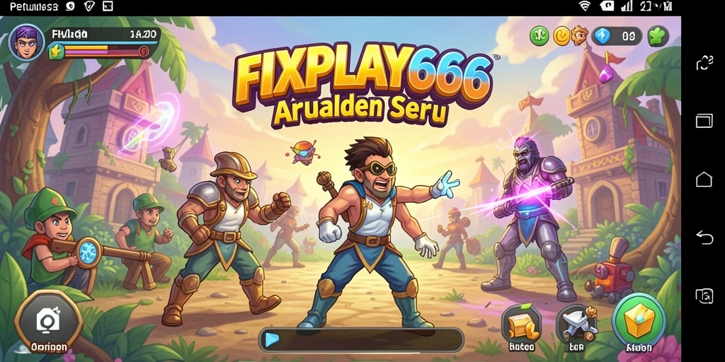 Tampilan gameplay yang menegangkan dan grafis yang memukau.