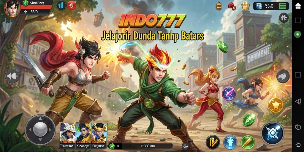 Tangkapan layar gameplay INDO777 yang memukau di dunia terbuka.