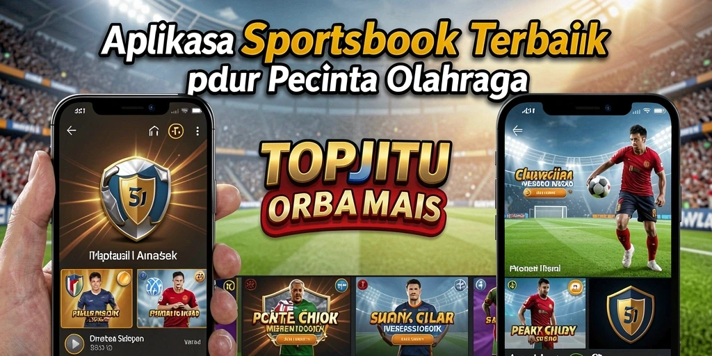 Tampilan dinamis dari gameplay taruhan olahraga di TOPJITU.